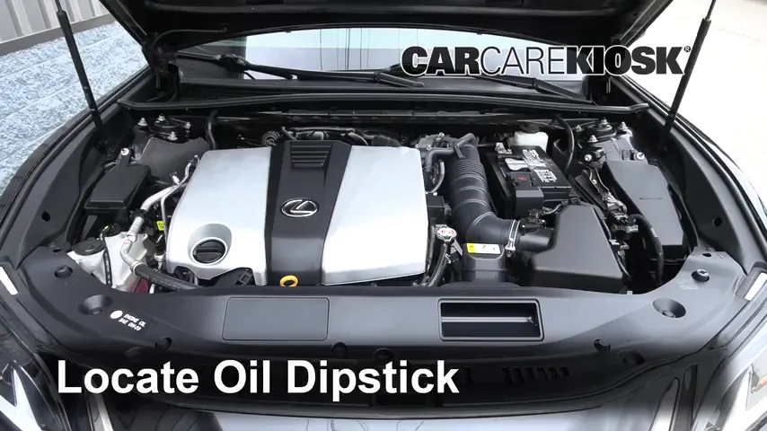2019 Lexus ES350 F Sport 3.5L V6 Oil Check Oil Level